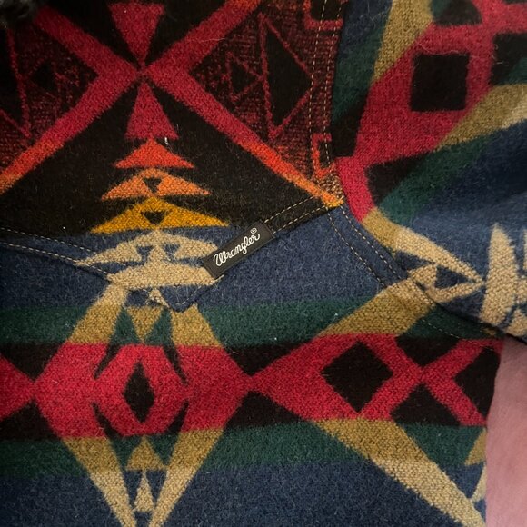 Pendleton X Wrangler Wool and Denim Jacket Size Medium - Picture 16 of 16